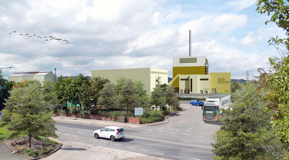 Templeborough Biomass Plant - 3d view